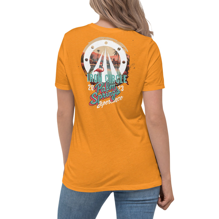 Women's Palms Orange Tee xx
