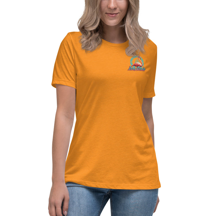 Women's Palms Orange Tee xx