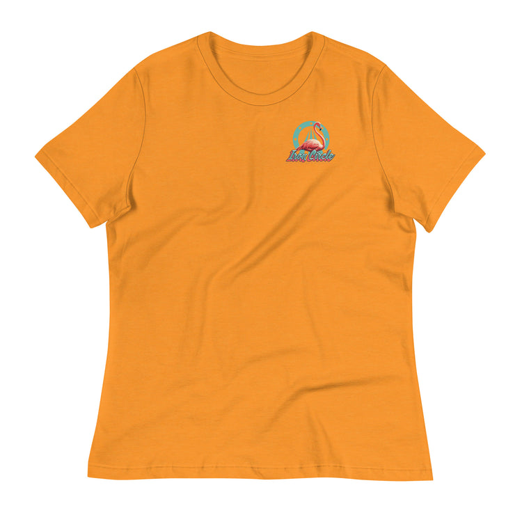 Women's Palms Orange Tee