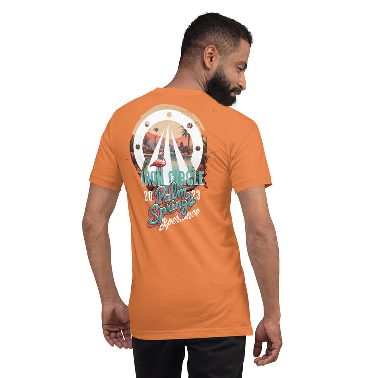 Palm Springs | Burnt Orange | Unisex tee