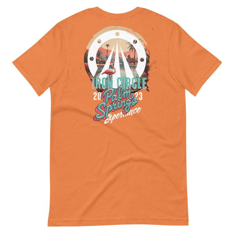 Palm Springs | Burnt Orange | Unisex tee