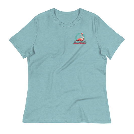 Women's Blue Palms Tee