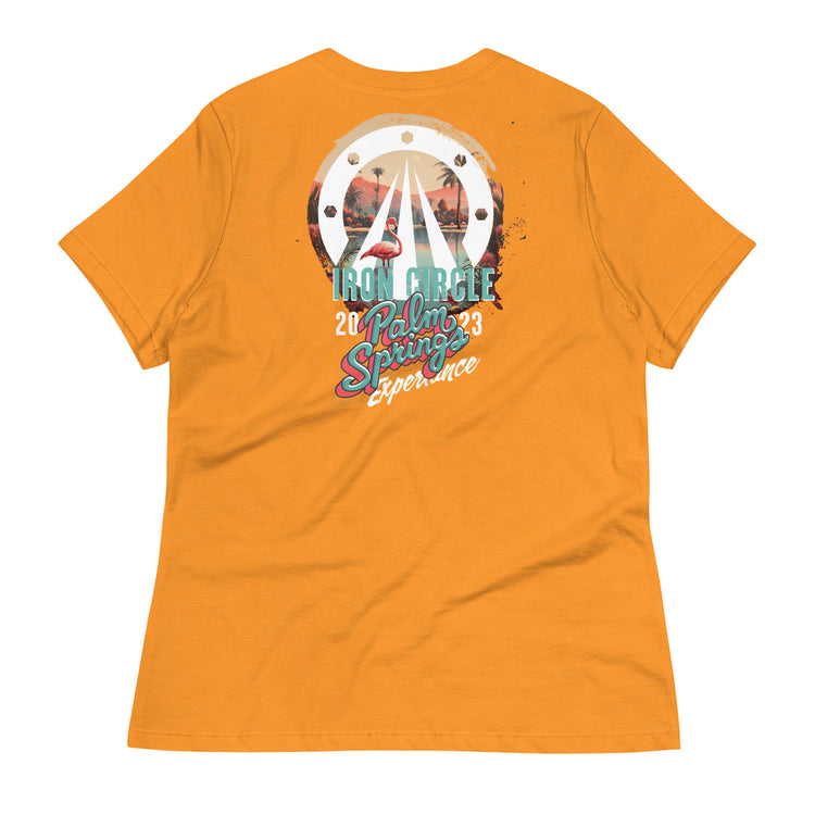 Women's Palms Orange Tee xx