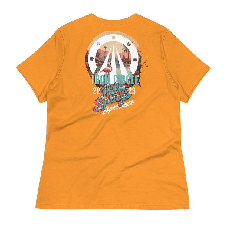 Women's Palms Orange Tee