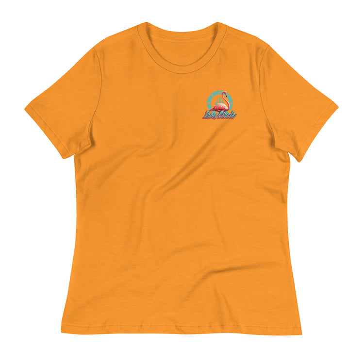 Women's Palms Orange Tee xx